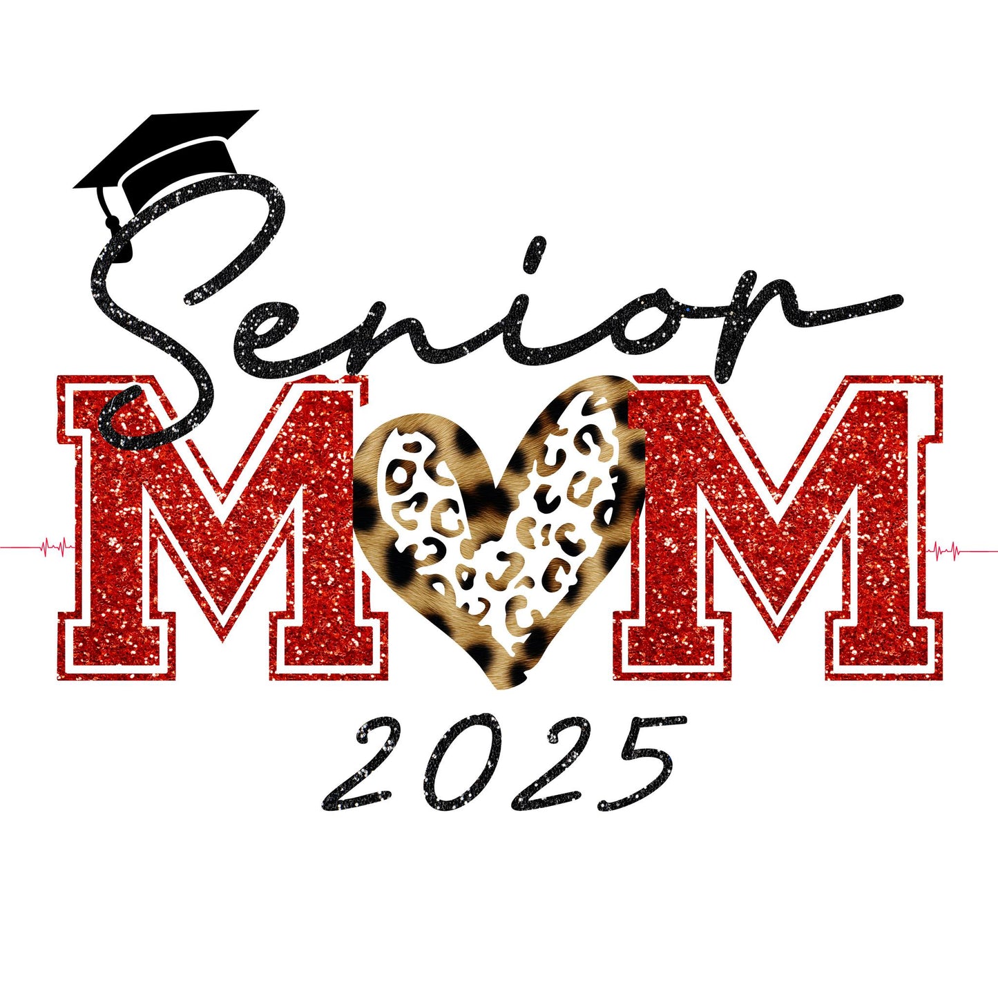 Senior Mom 2025 - I'm not crying, you're crying - Canva Frame