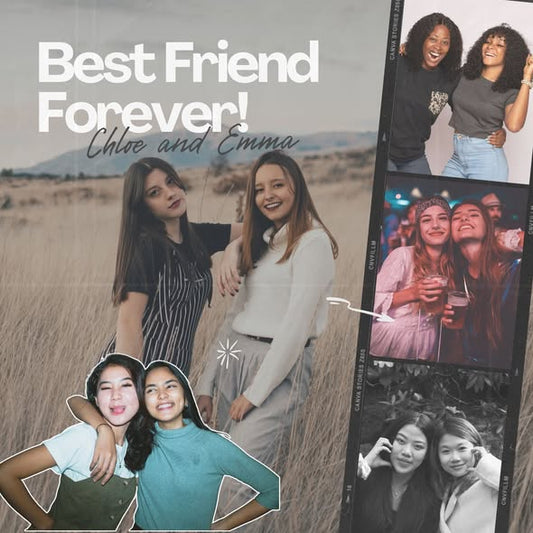 Editable Photo Film - Canva Frame