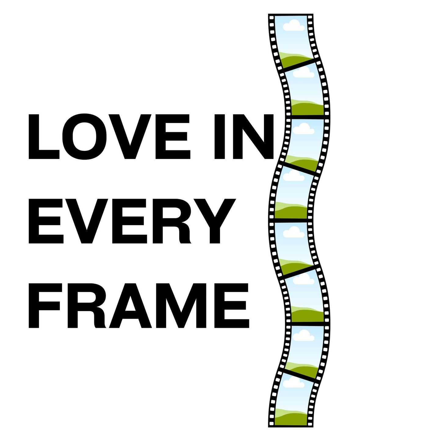 Editable Photo Film - Canva Frame