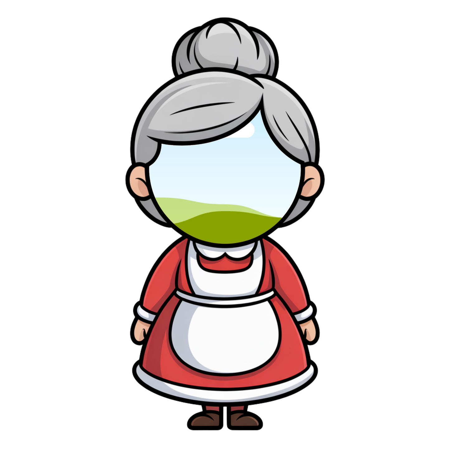 Christmas Kids Craft – Add Your Own Photo for Classroom Decor