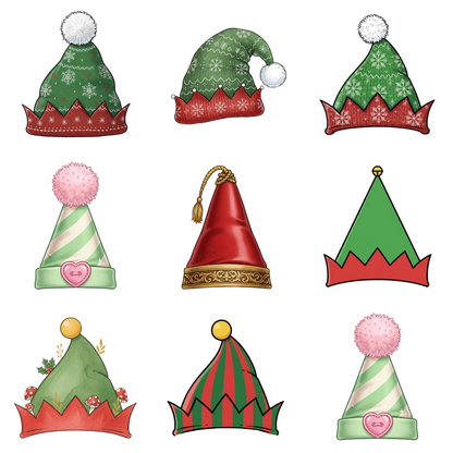 Family Elf Custom Face - Canva Editable Template