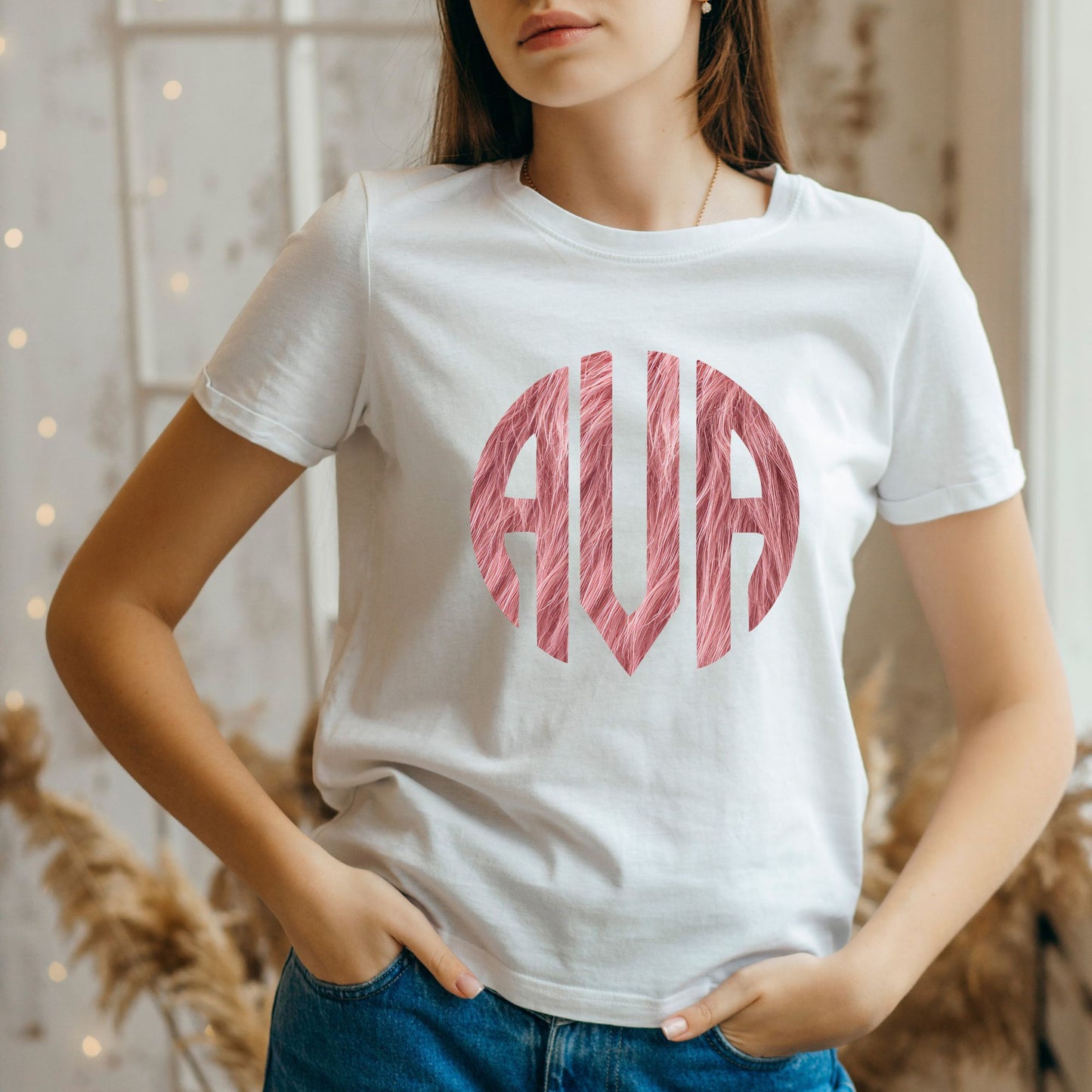 Monogram Letters - Canva Frame