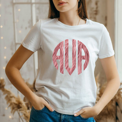 Monogram Letters - Canva Frame