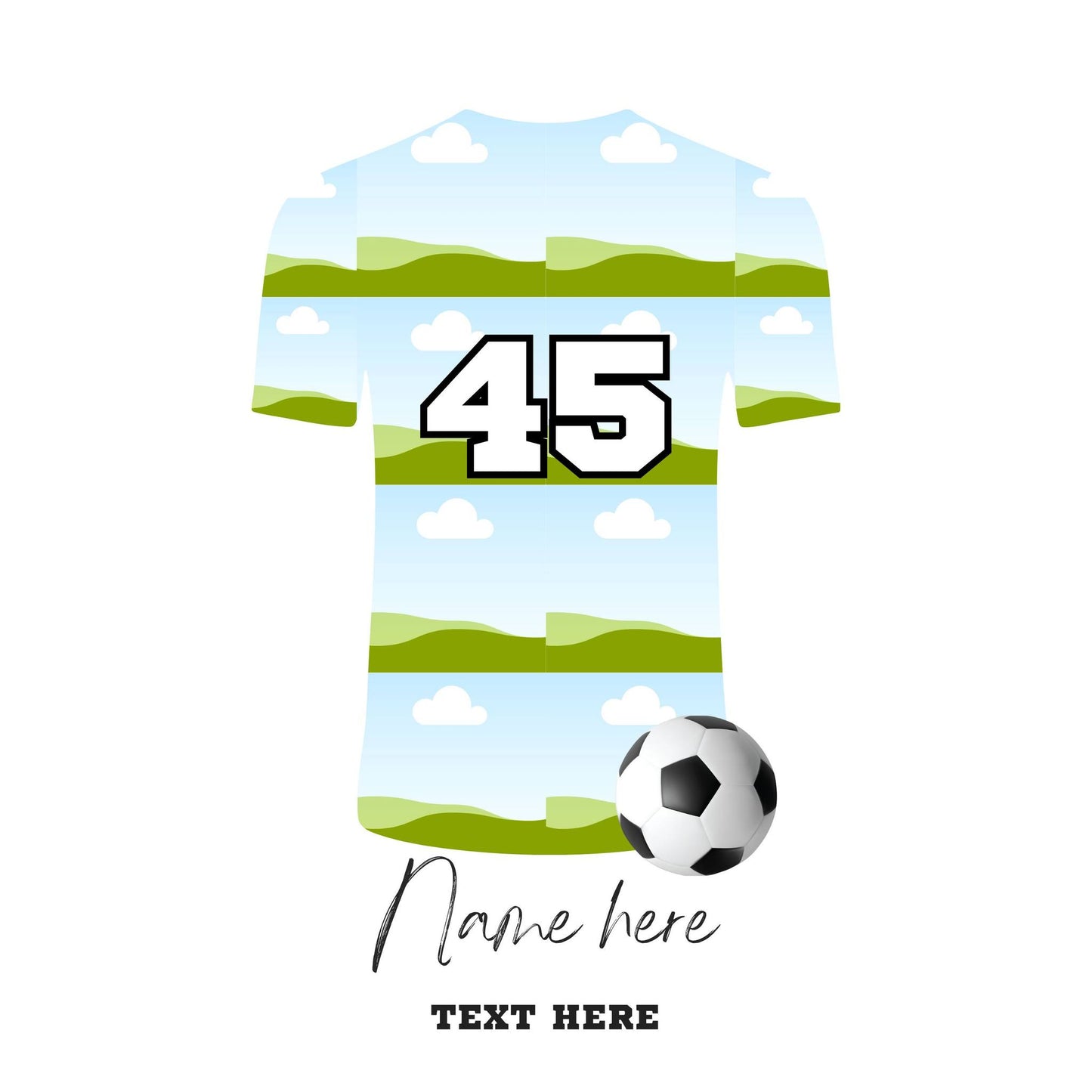 All Sports Jersey - Canva Frame