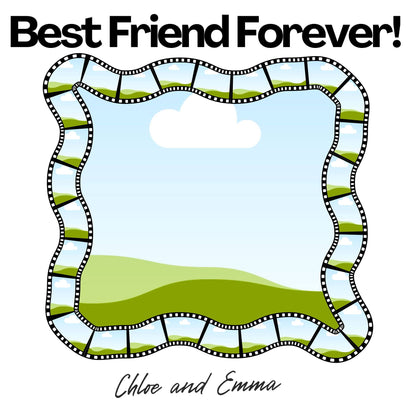 Editable Photo Film - Canva Frame