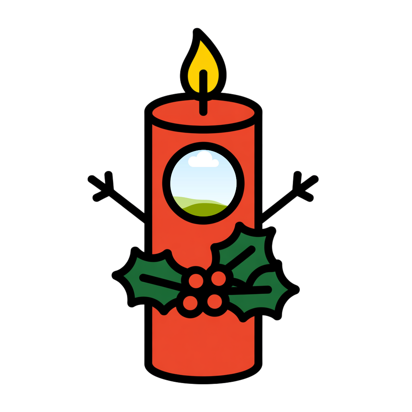 Christmas Kids Craft – Add Your Own Photo for Classroom Decor