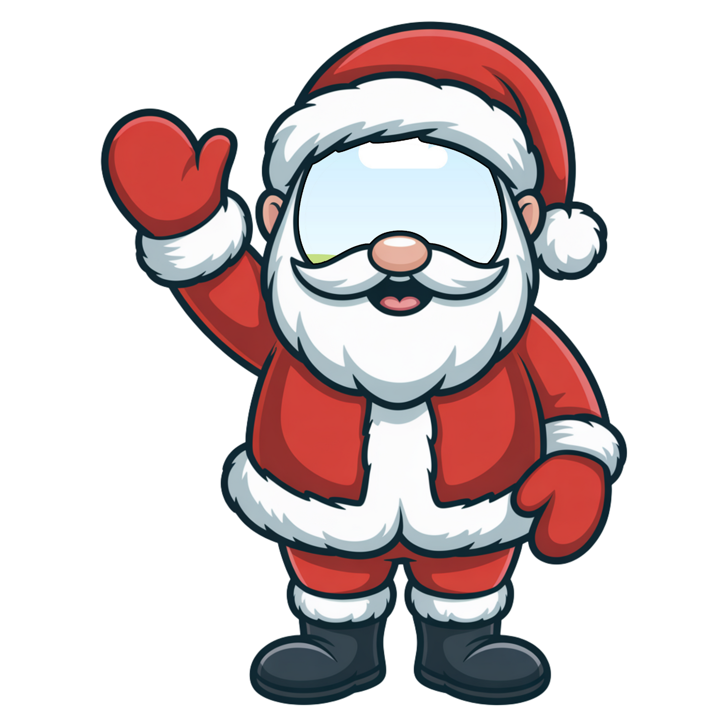 Christmas Kids Craft – Add Your Own Photo for Classroom Decor