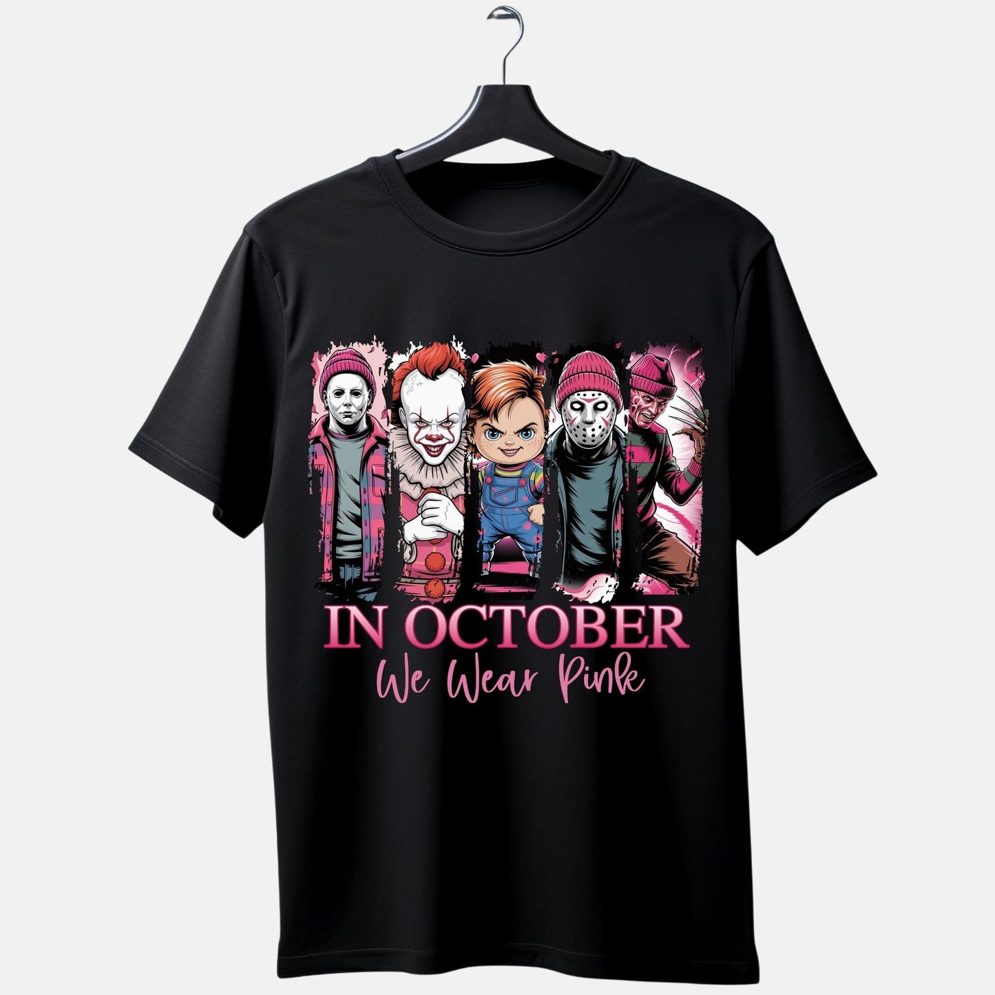 Brush Stroke | Breast Cancer Halloween - Canva Frame