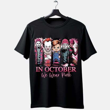 Brush Stroke | Breast Cancer Halloween - Canva Frame