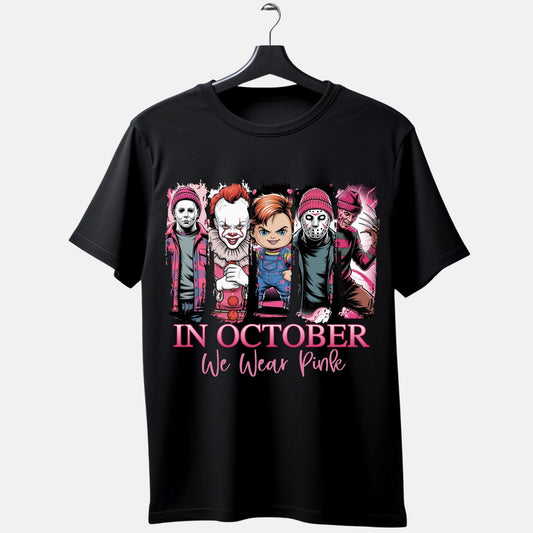 Brush Stroke | Breast Cancer Halloween - Canva Frame